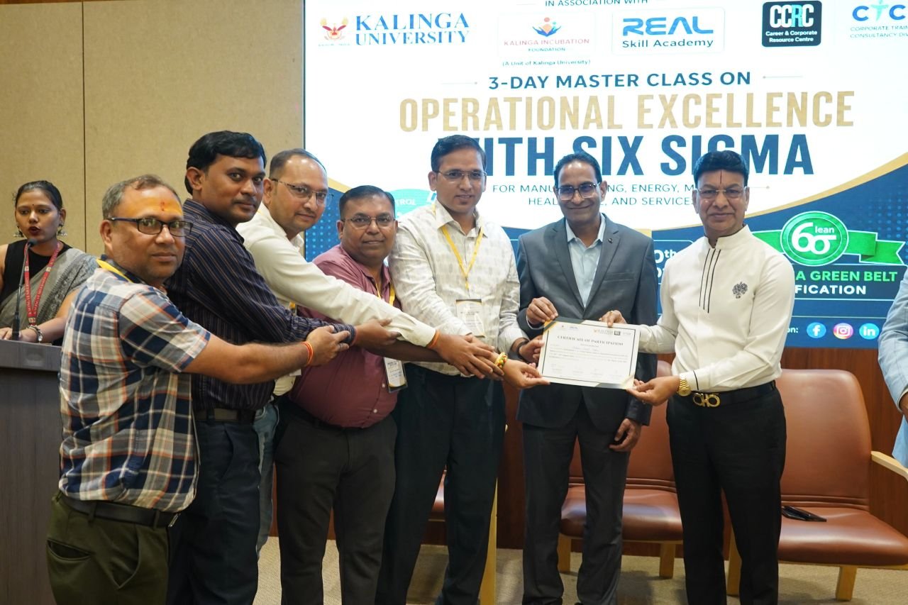 Master Class "Six Sigma: Driving Productivity & Cost Efficiency”.